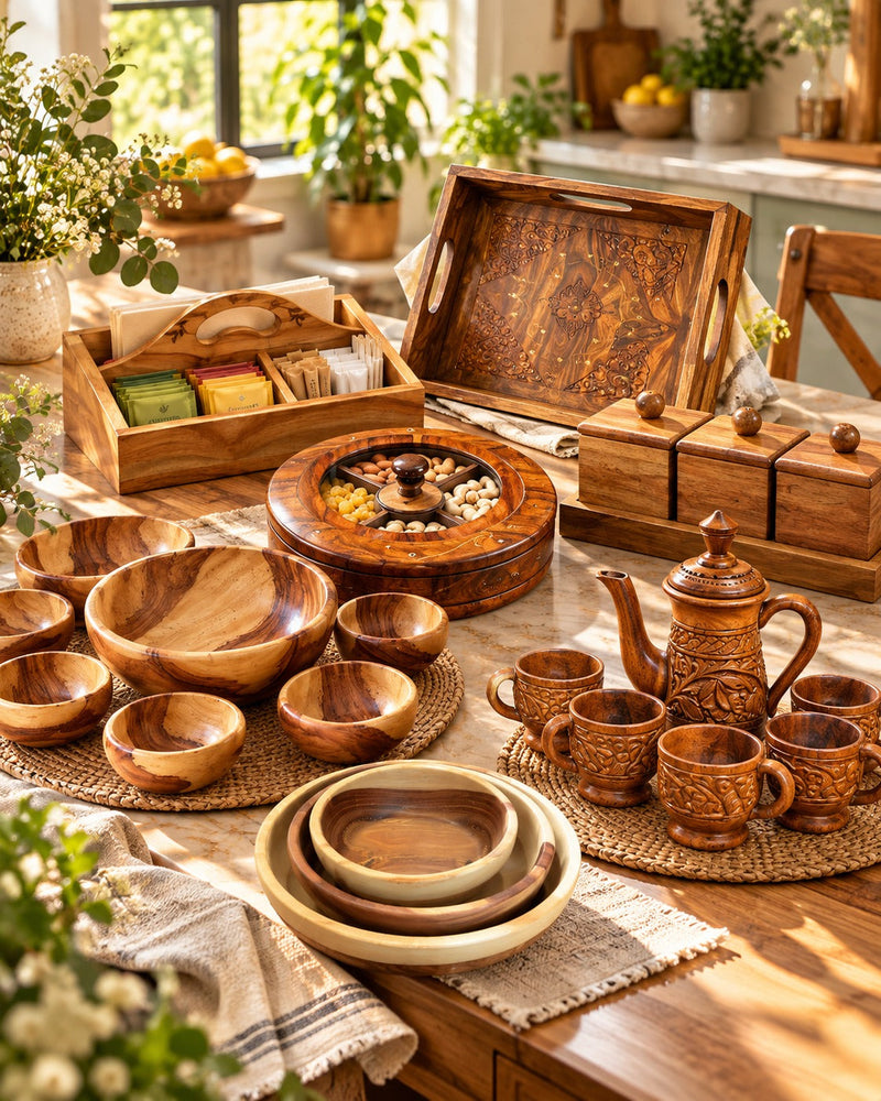 Wooden Kitchen & Dining