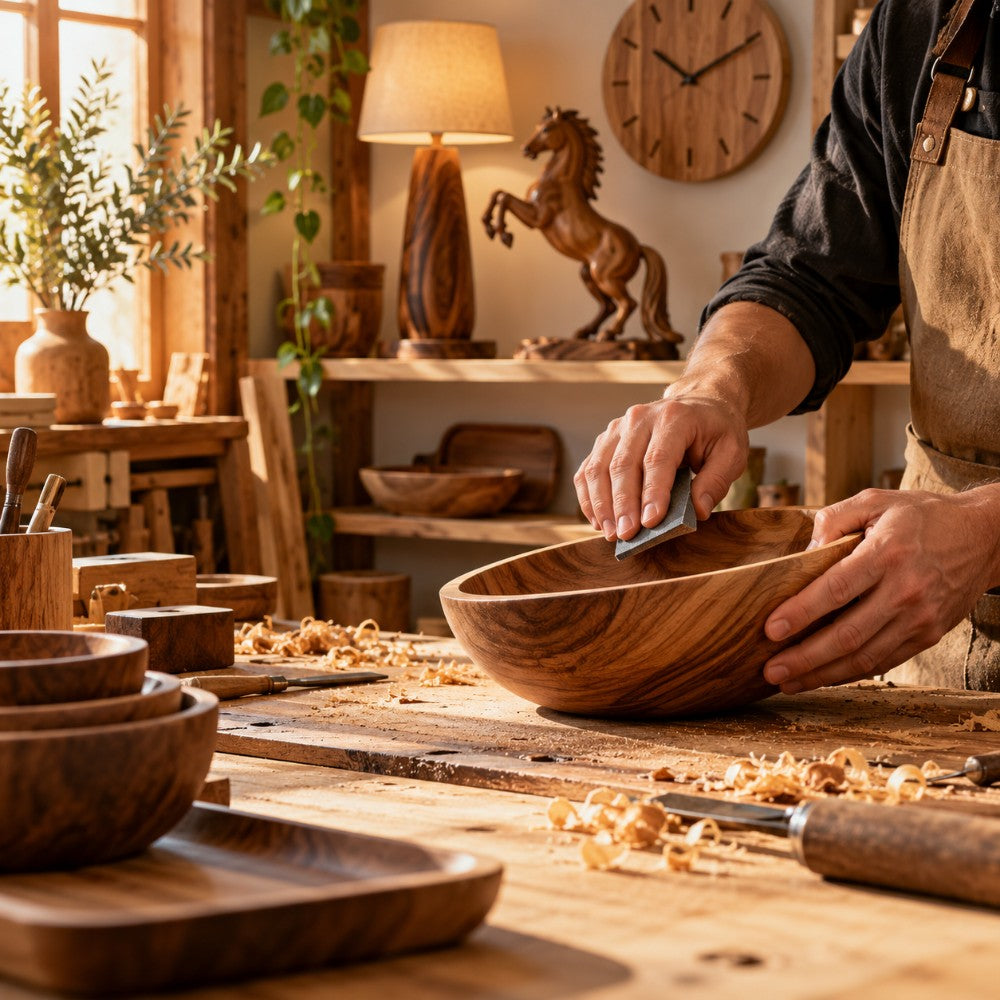 Handcrafted wooden design from ZAISEN